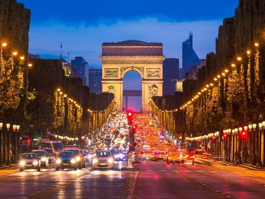 Charmante Studio Ligne 13 Tram 5 Saint Denis พิแอร์ฟิตต์-ซัวร์-แซน ภายนอก รูปภาพ