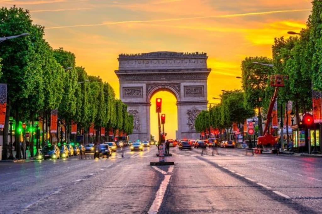 Charmante Studio Ligne 13 Tram 5 Saint Denis พิแอร์ฟิตต์-ซัวร์-แซน ภายนอก รูปภาพ